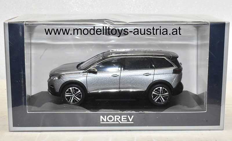 Peugeot 5008 GT 2016 grau metallik 1:43
