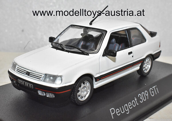 Peugeot 309 GTi 1987 weiss 1:43