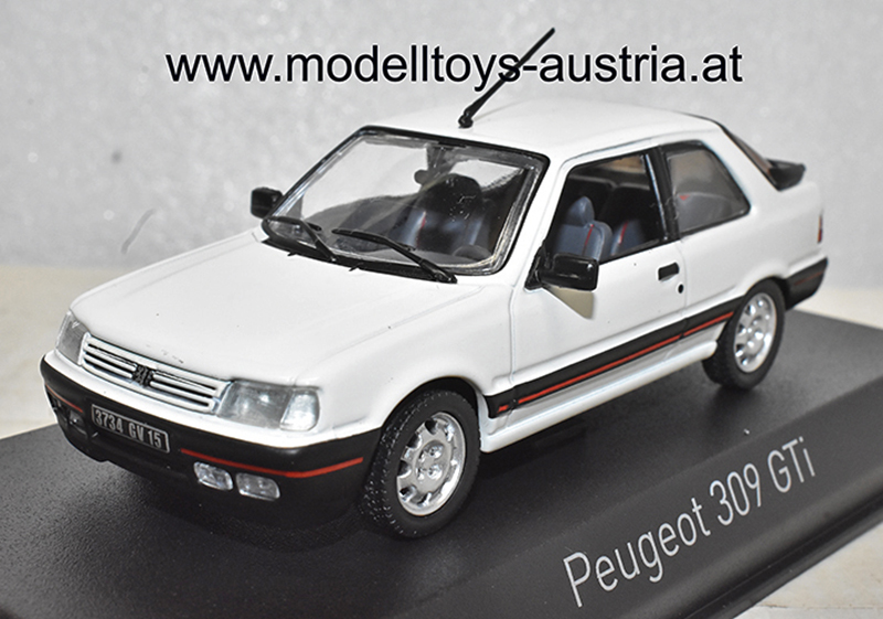 Peugeot 309 GTi 1987 weiss 1:43