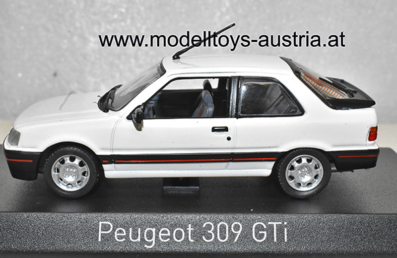 Peugeot 309 GTi 1987 weiss 1:43