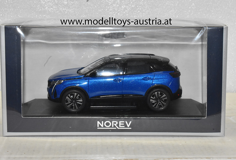 Peugeot 3008 GT 2021 blau 1:43