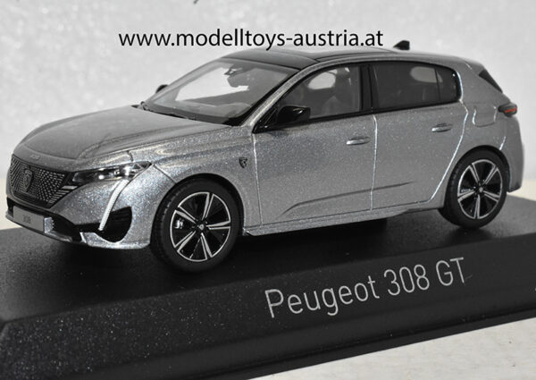 Peugeot 308 GT 2021 grau 1:43