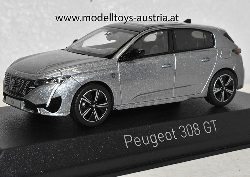 Peugeot 308 GT 2021 grau 1:43