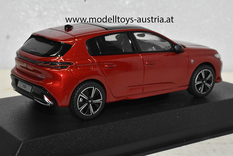 Peugeot 308 GT 2021 rot 1:43