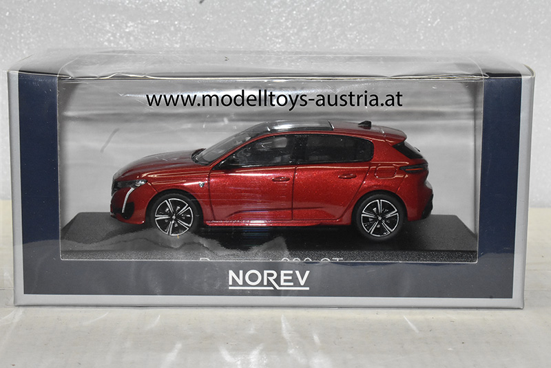 Peugeot 308 GT 2021 rot 1:43