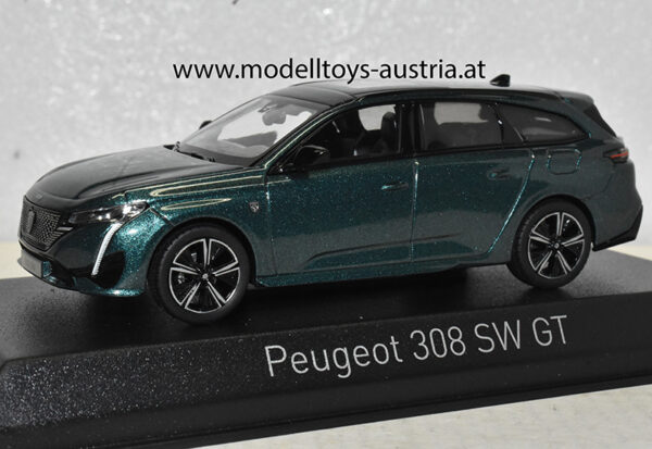 Peugeot 308 SW GT 2021 blau 1:43