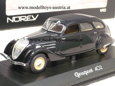 Peugeot 402 1939 schwarz 1:43