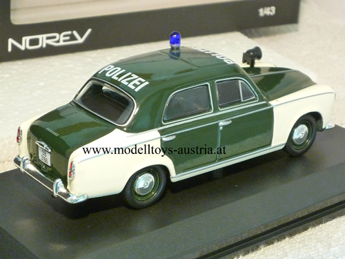 Peugeot 403 1959 POLIZEI 1:43