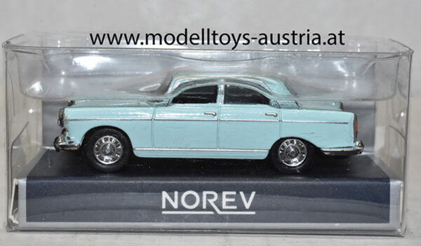 Peugeot 404 Limousine 1968 hell blau 1:87 H0
