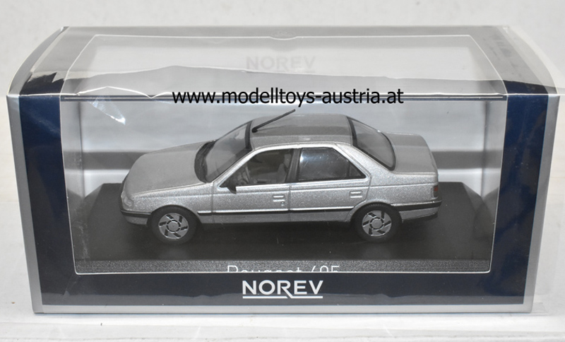 Peugeot 405 SRi Limousine 1991 Quartz grau metallik 1:43