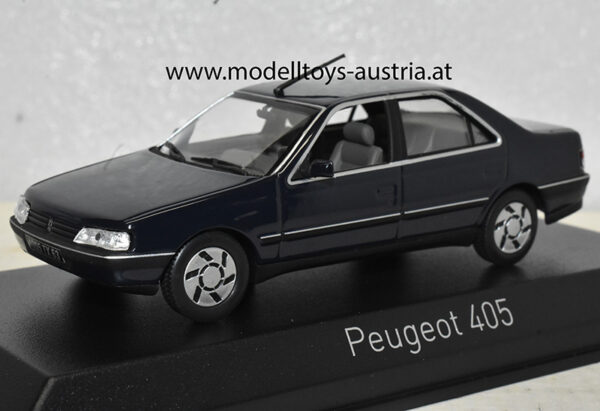 Peugeot 405 SRi 1991 blau 1:43