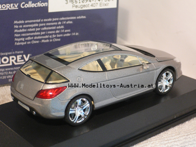 Peugeot 407 Elixir Concept Car AUTOSALON FRANKFURT 2003 1:43