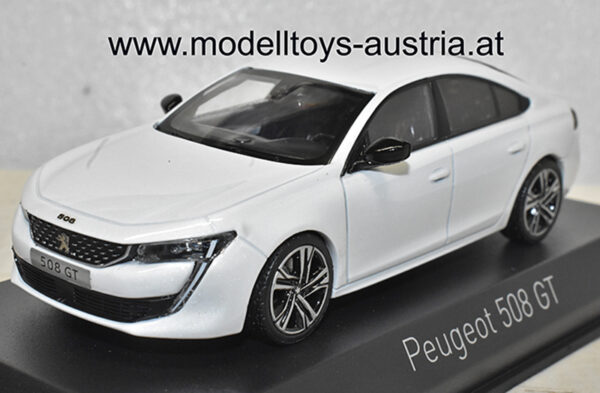 Peugeot 508 GT Limousine 2018 weiss 1:43