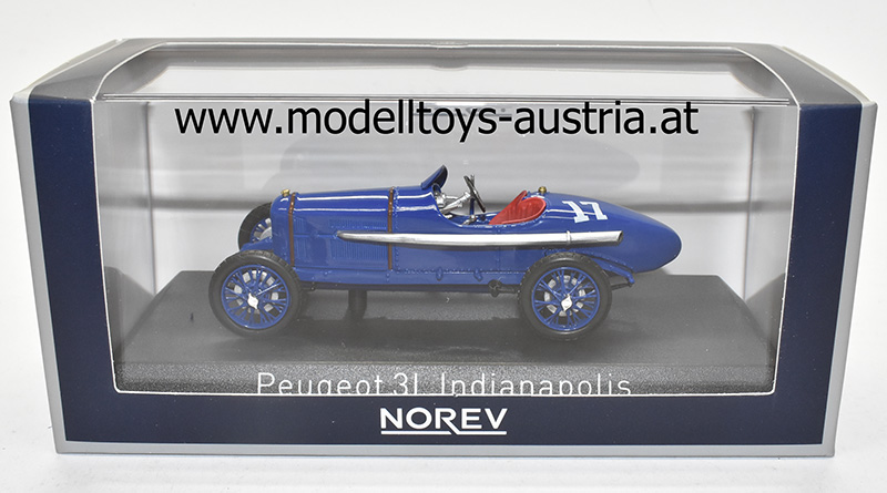 Peugeot 3L Indianapolis 1920 blau 1:43