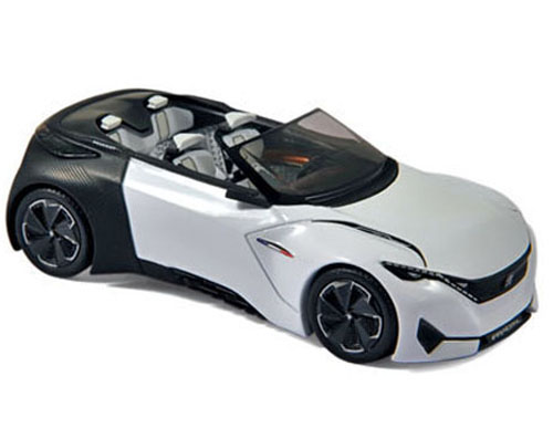 Peugeot Fractal Cabrio Concept Car 2015 IAA Autosalon Frankfurt 1:43