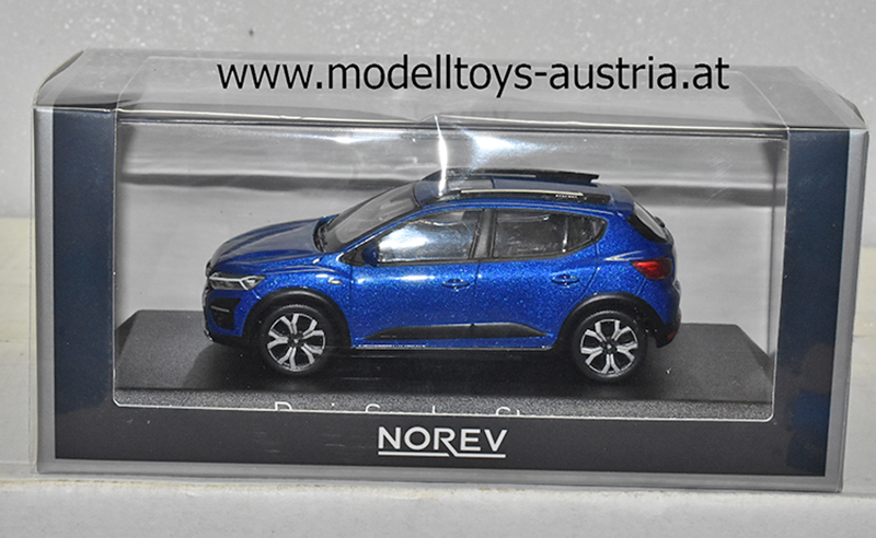 Dacia Sandero Stepway SUV 2021 iron blau 1:43