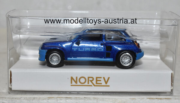 Renault 5 Turbo 1980 blau metallik 1:87 H0