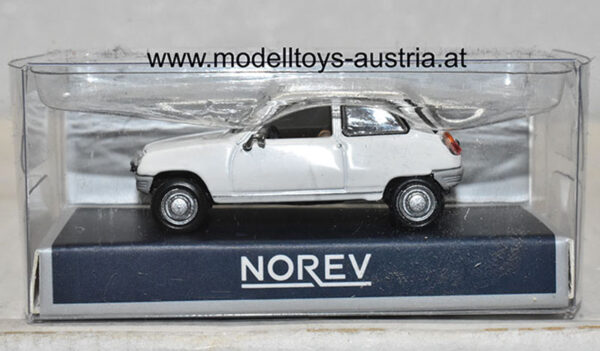 Renault 5 R5 Limousine 1972 weiss 1:87 HO