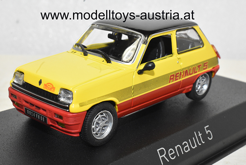 Renault 5 TS MONTE CARLO 1978 gelb 1:43