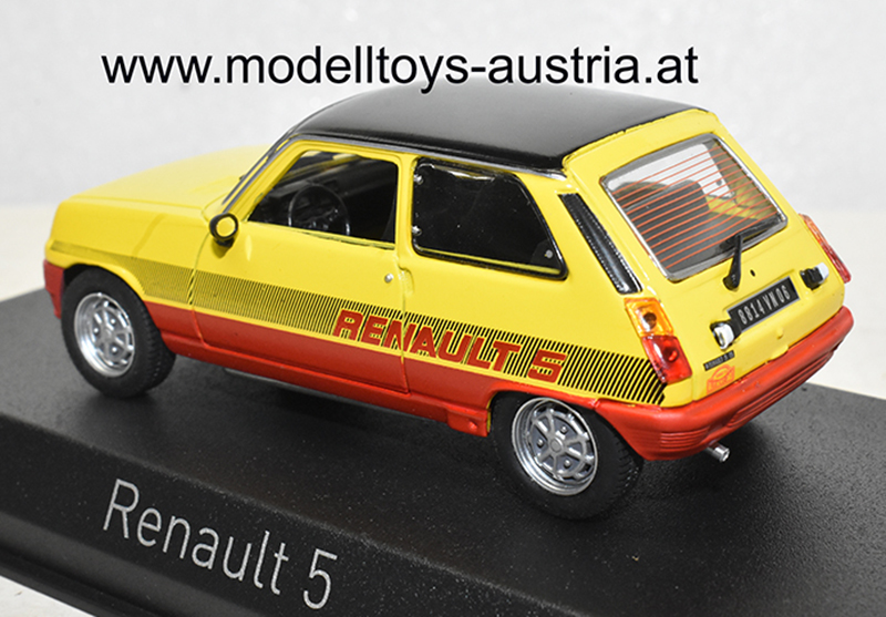Renault 5 TS MONTE CARLO 1978 gelb 1:43