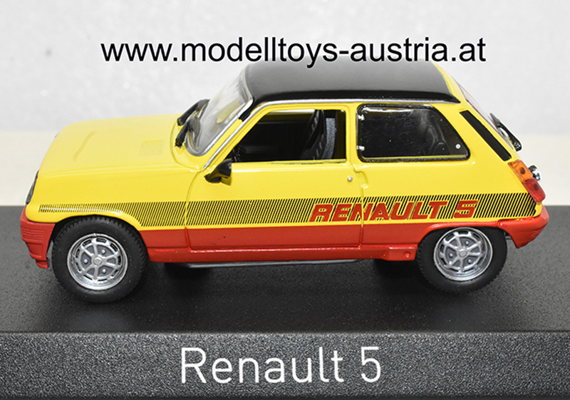Renault 5 TS MONTE CARLO 1978 gelb 1:43
