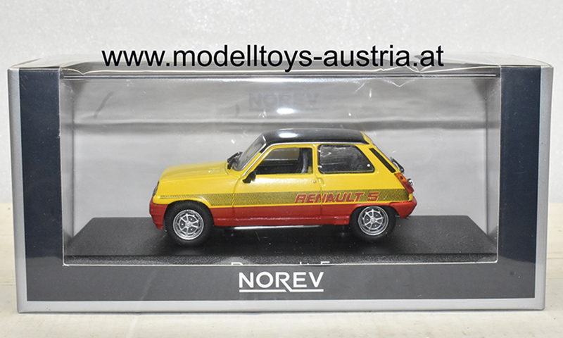 Renault 5 TS MONTE CARLO 1978 gelb 1:43