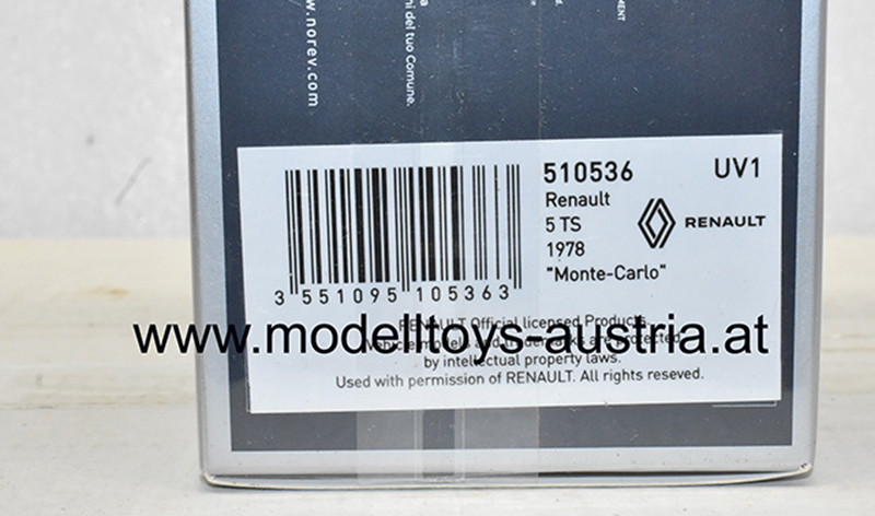Renault 5 TS MONTE CARLO 1978 gelb 1:43