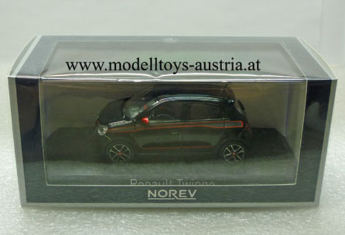 Renault Twingo III Limousine 5-türig 2014 SL EDITION ONE schwarz 1:43