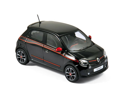 Renault Twingo III Limousine 5-türig 2014 SL EDITION ONE schwarz 1:43