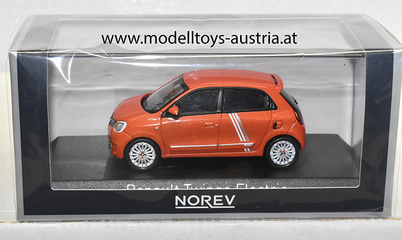 Renault Twingo Electric Vibes 2021 orange 1:43