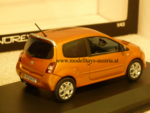Renault Twingo GT 2007 orange metallik 1:43