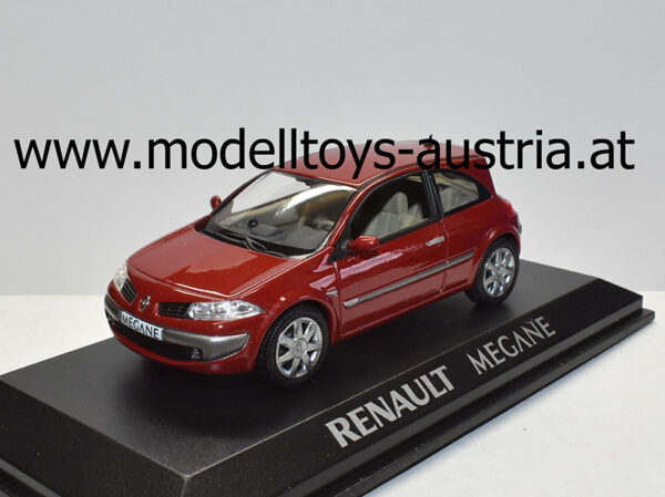 Renault Megane Coupe 2006 rot metallic 1:43