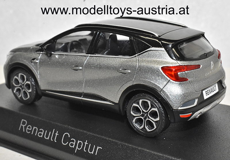 Renault Capture 2020 grau / schwarzes Dach 1:43