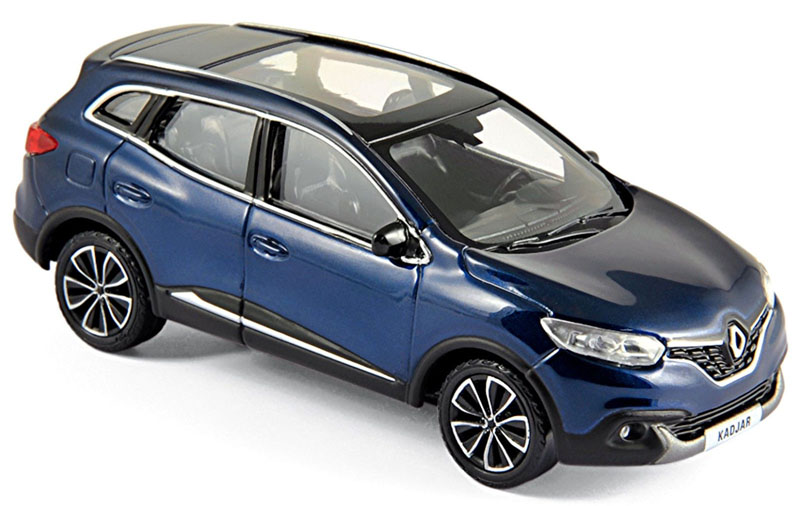 Renault Kadjar 2015 blau metallik 1:43