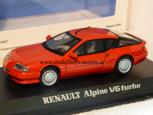 Renault Alpine V6 GT Turbo 1984 - 1991 rot 1:43