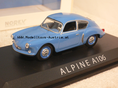 Renault Alpine A106 A 106 1956 blau 1:43