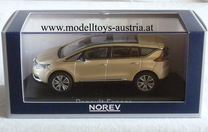 Renault Espace 2015 hell gold metallik 1:43