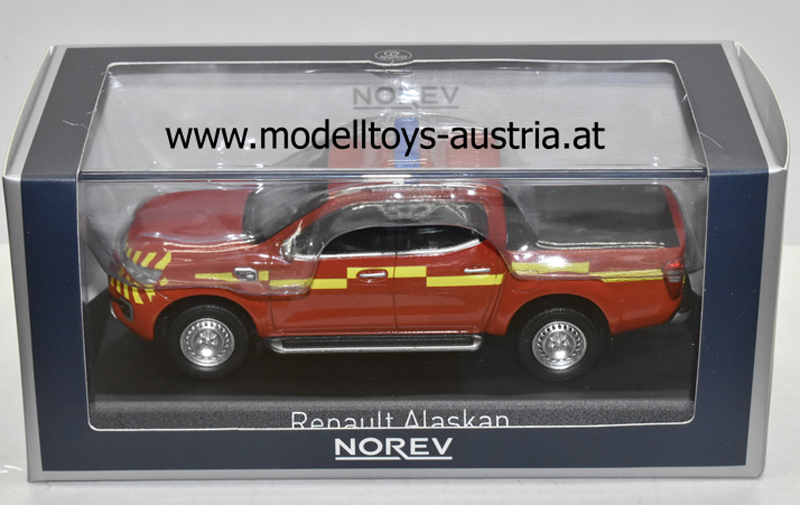 Renault Alaskan Pick Up 2017 POMPIERS Feuerwehr 1:43