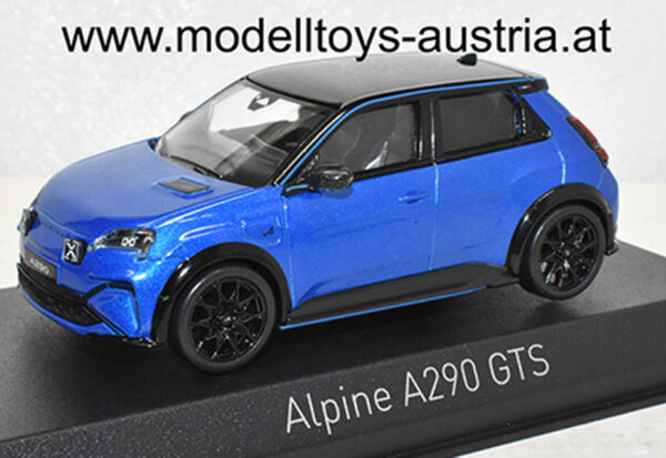 Alpine A290 GTS Limousine 2025 blau 1:43