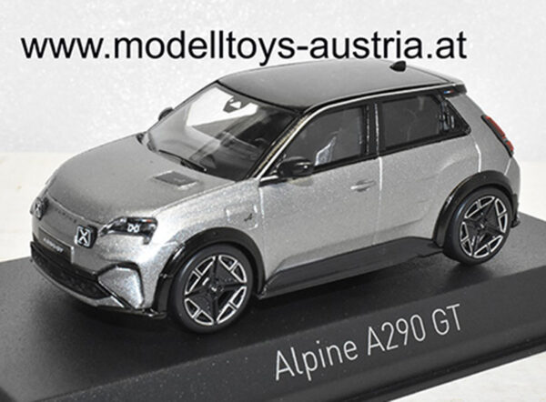 Alpine A290 GT Limousine 2025 grau 1:43