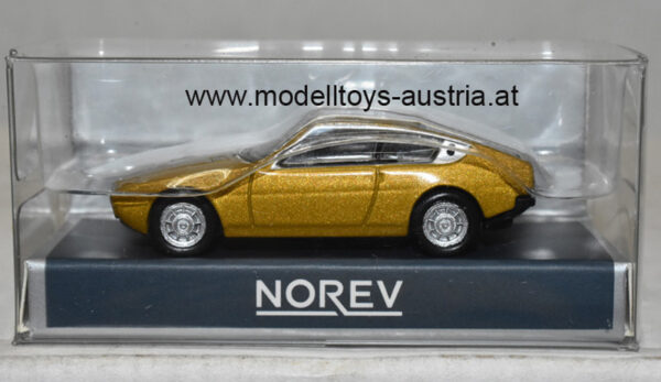Matra Simca Bagheera Coupe 1975 gold metallik 1:87 HO