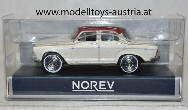 Simca Aronde Monthery 1962 ivory / rot 1:87 H0