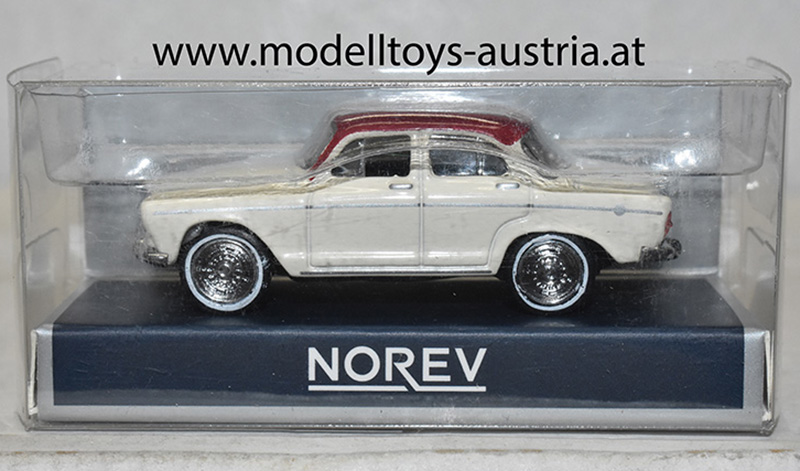Simca Aronde Monthery 1962 ivory / rot 1:87 H0