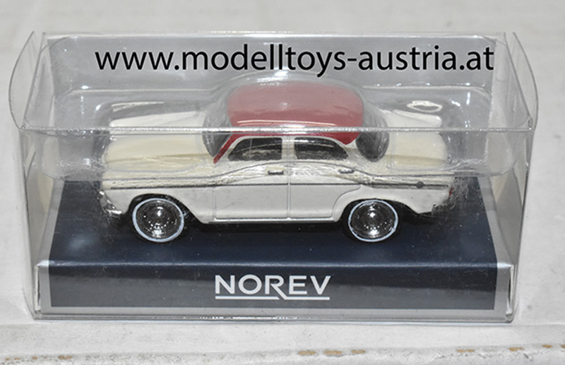 Simca Aronde Monthery 1962 ivory / rot 1:87 H0