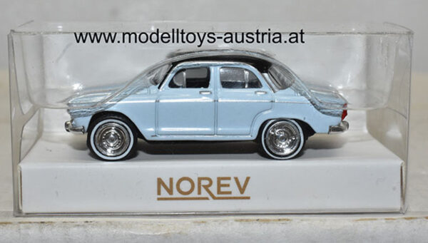 Simca Aronde Limousine 1960 grau / schwarz 1:87 H0