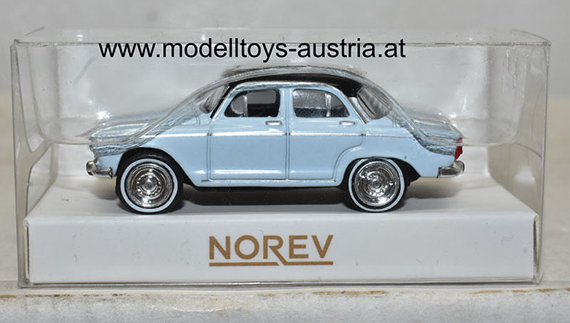 Simca Aronde Limousine 1960 grau / schwarz 1:87 H0