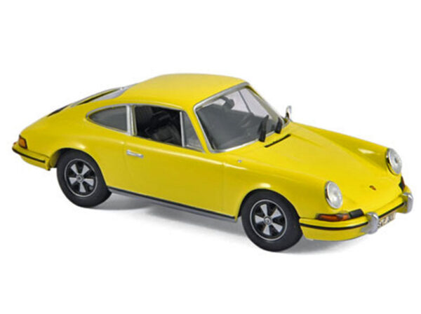 Porsche 911 S Coupe 2.4 1973 gelb 1:43