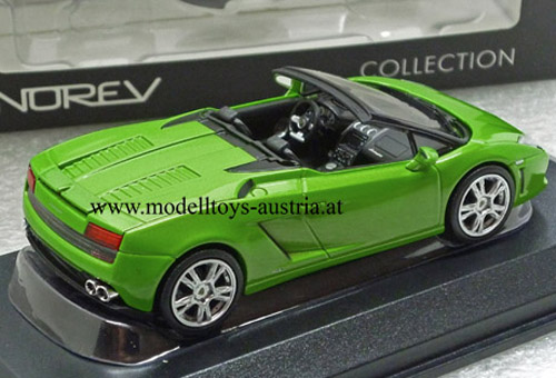 Lamborghini Gallardo Spyder Cabrio LP560-4 2009 grün metallik 1:43