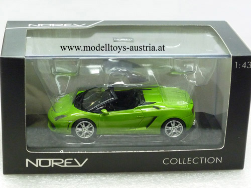 Lamborghini Gallardo Spyder Cabrio LP560-4 2009 grün metallik 1:43