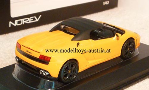Lamborghini Gallardo Spyder Cabrio LP560-4 2009 gelb 1:43